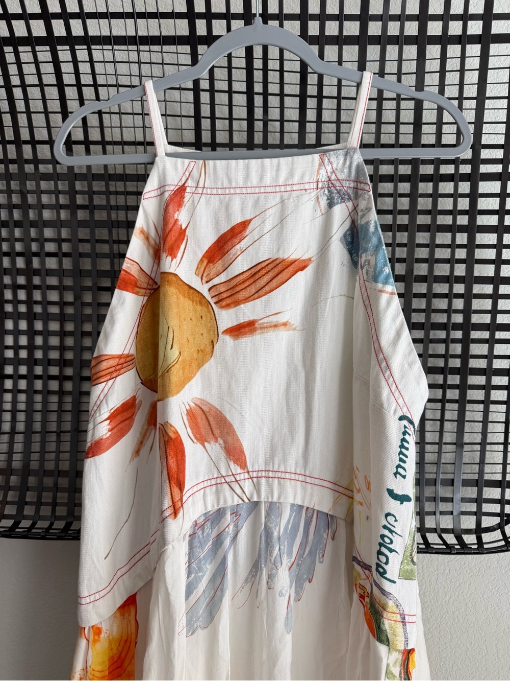 Anthropologie Sleeveless Twofer Midi Dress - Picture 3 of 8